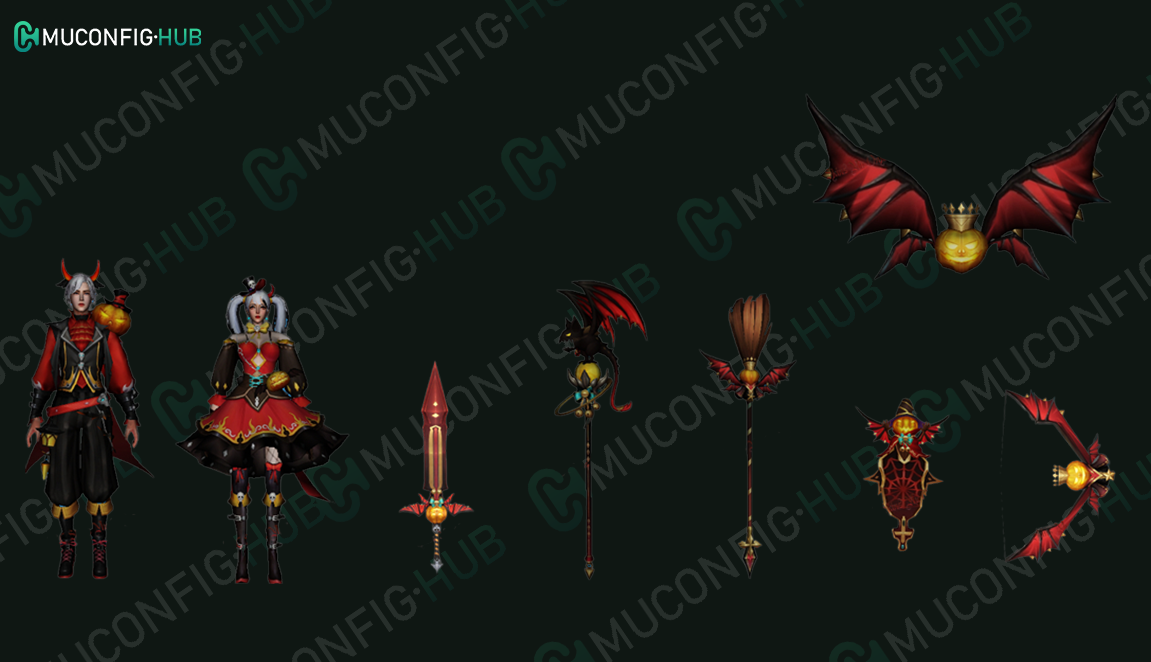 Skin Halloween Anime